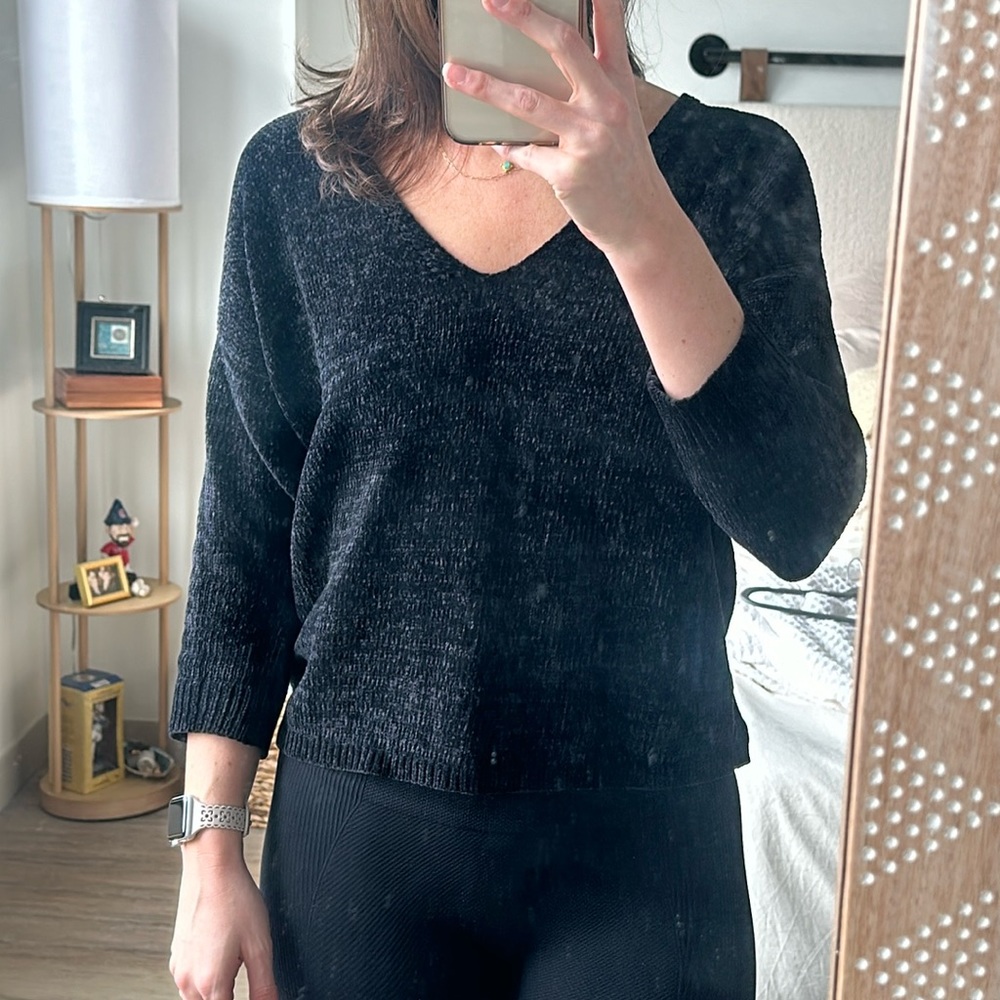 Black sweater